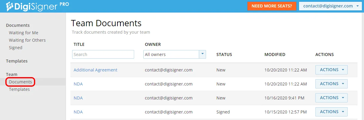 DigiSigner เป็นหนึ่งในทางเลือกที่ถูกกว่าของ PandaDoc
