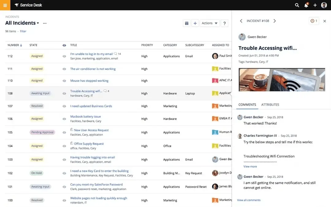 Solarwinds สำหรับการจัดการสินค้าคงคลังด้านไอที
