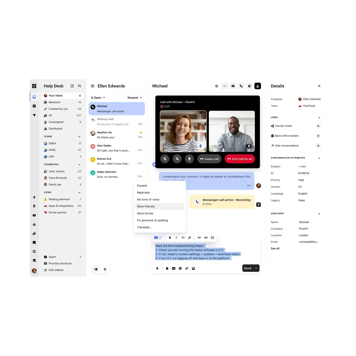 Intercom: Agentes de IA para empresas