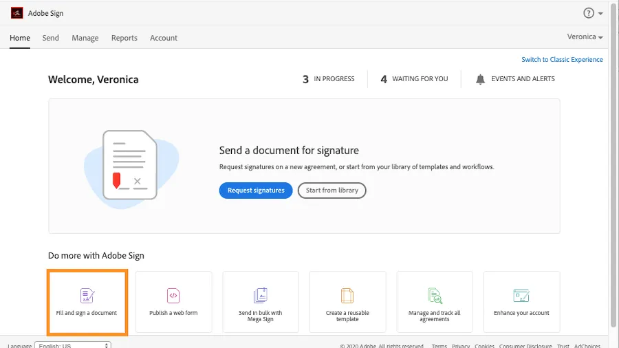 App Adobe Sign