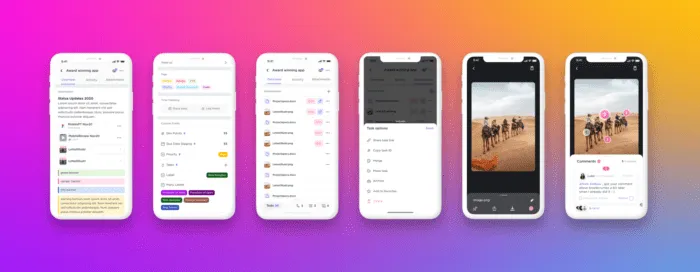 ClickUp mobil uygulaması: iOS
