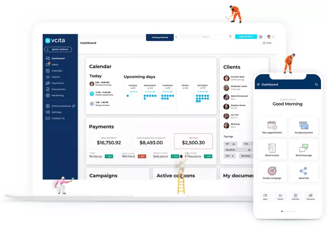 Vcita-Dashboard