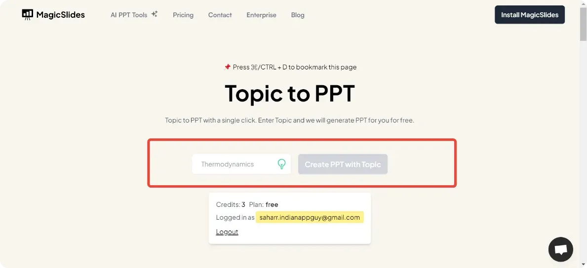MagicSlides: la mejor opción para la generación rápida de contenido impulsada por IA.