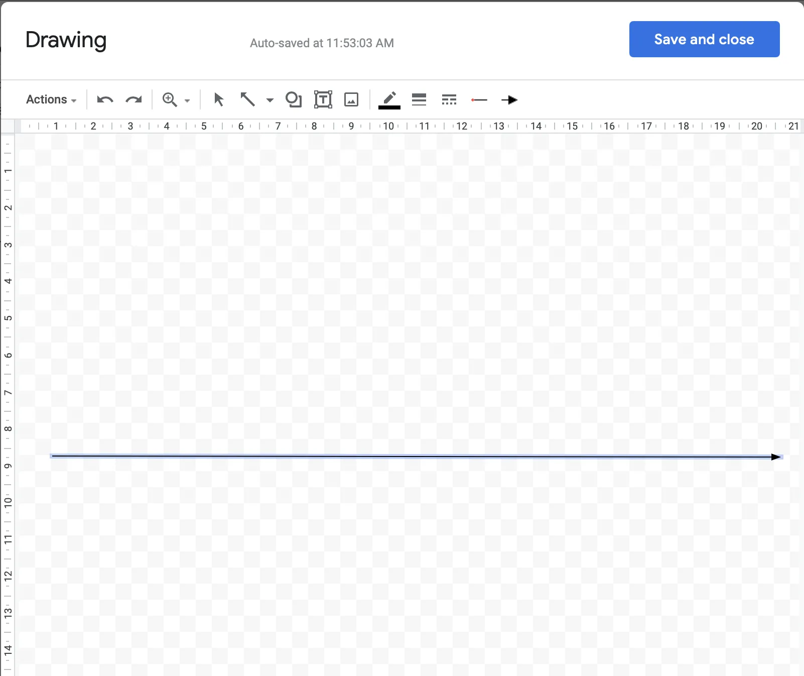 Desenho no Google Docs