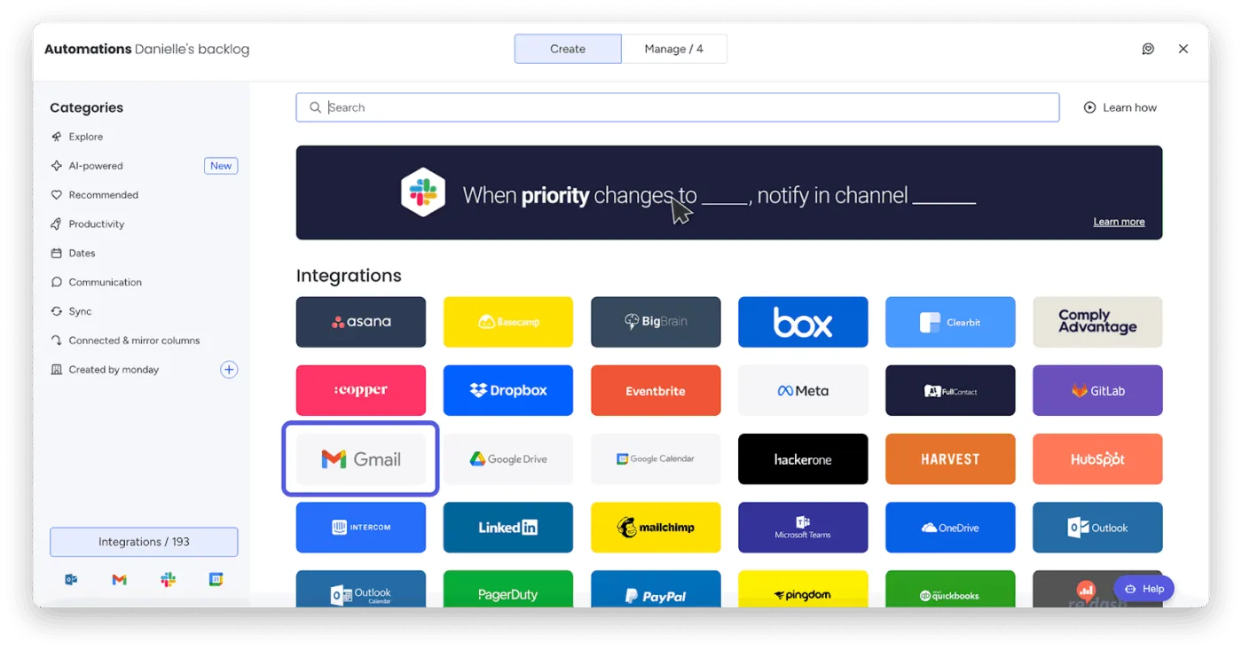 Via monday.com - Google Çalışma Alanı entegrasyonuna sahip proje yönetimi yazılımı