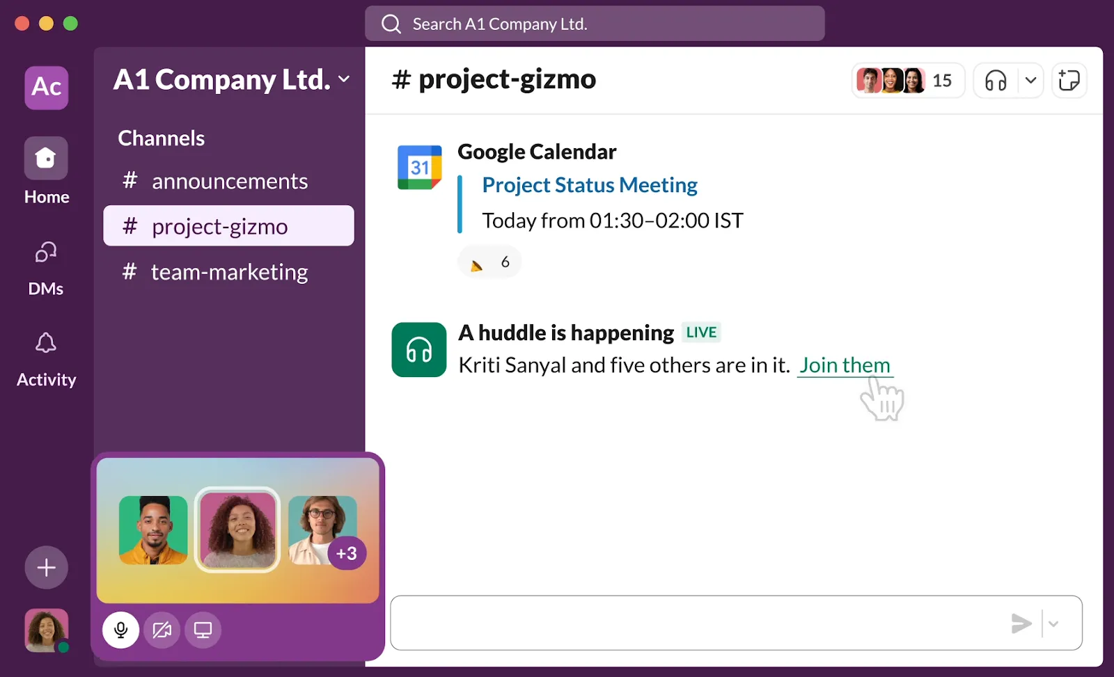 Slack: Ferramentas de colaboração da Microsoft