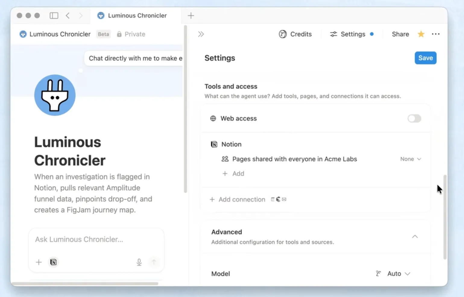 Notion KI beantwortet eine Frage anhand von Workspace-Seiten und verbundenen Tools_Dropbox-Dash-Alternativen