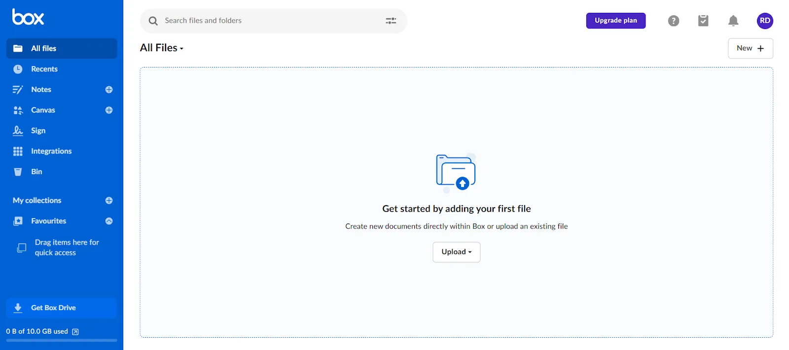 Box alternativa a OneDrive
