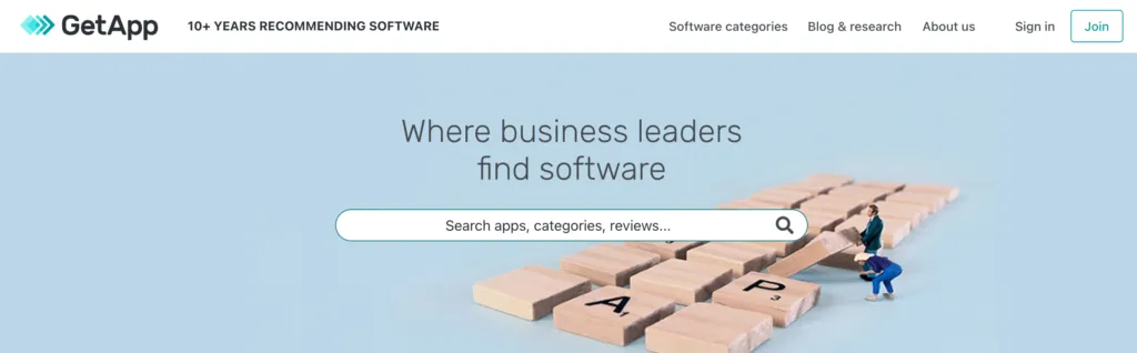 GetApp: el mejor sitio web de reseñas de software
