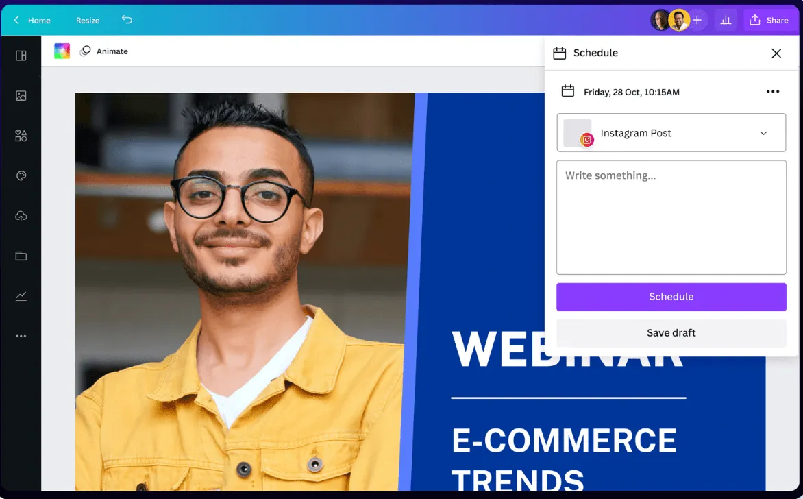 مزايا استخدام Canva لتخطيط المحتوى