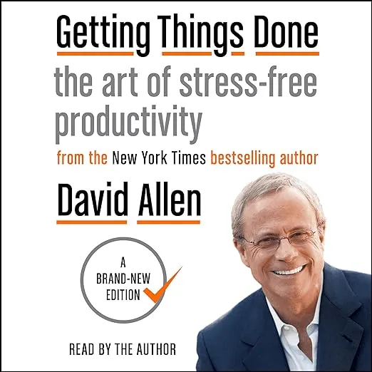 Okładka książki Davida Allena: Getting Things Done