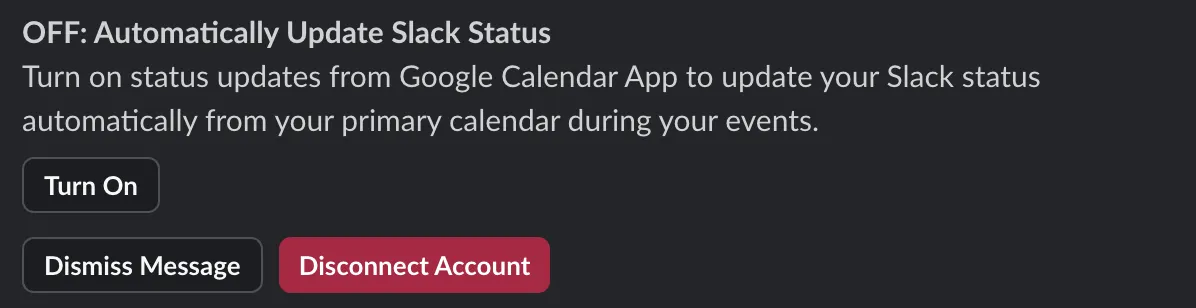 Mettez automatiquement à jour votre statut Slack