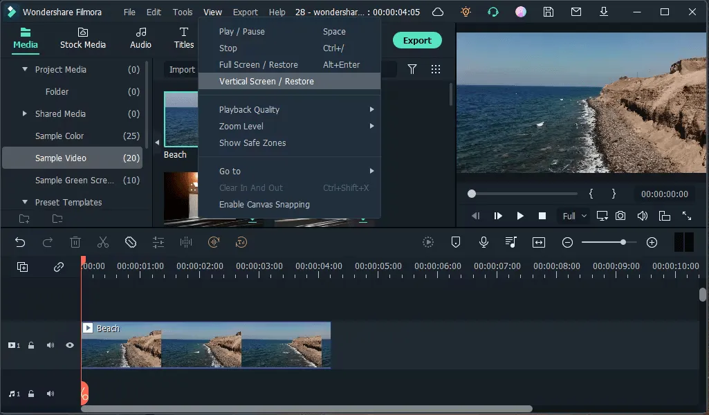 Éditeur de vidéo Wondershare Filmora
