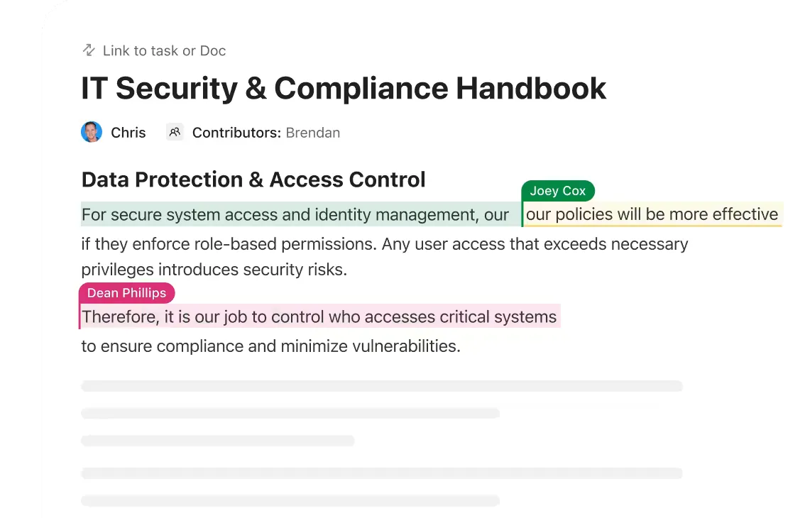 ClickUp Docs: Разрастване на SaaS