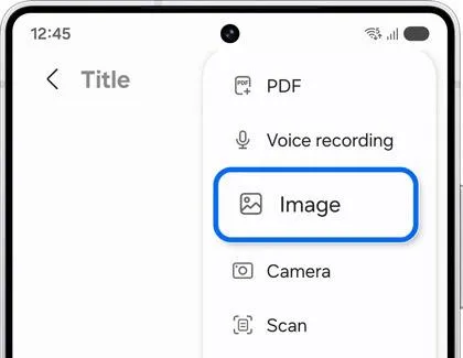 tramite Samsung Notes: la migliore app per prendere note su Android