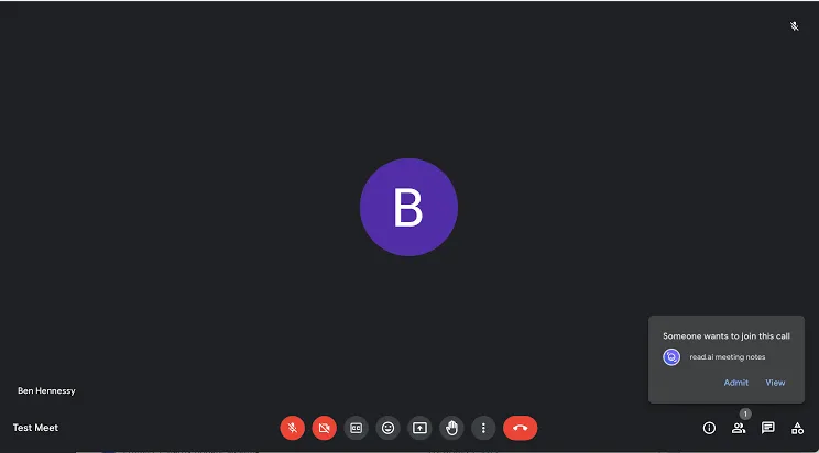 Leggi IA: app di prendere appunti basata sull'IA per Google Meet per tutto il tuo team