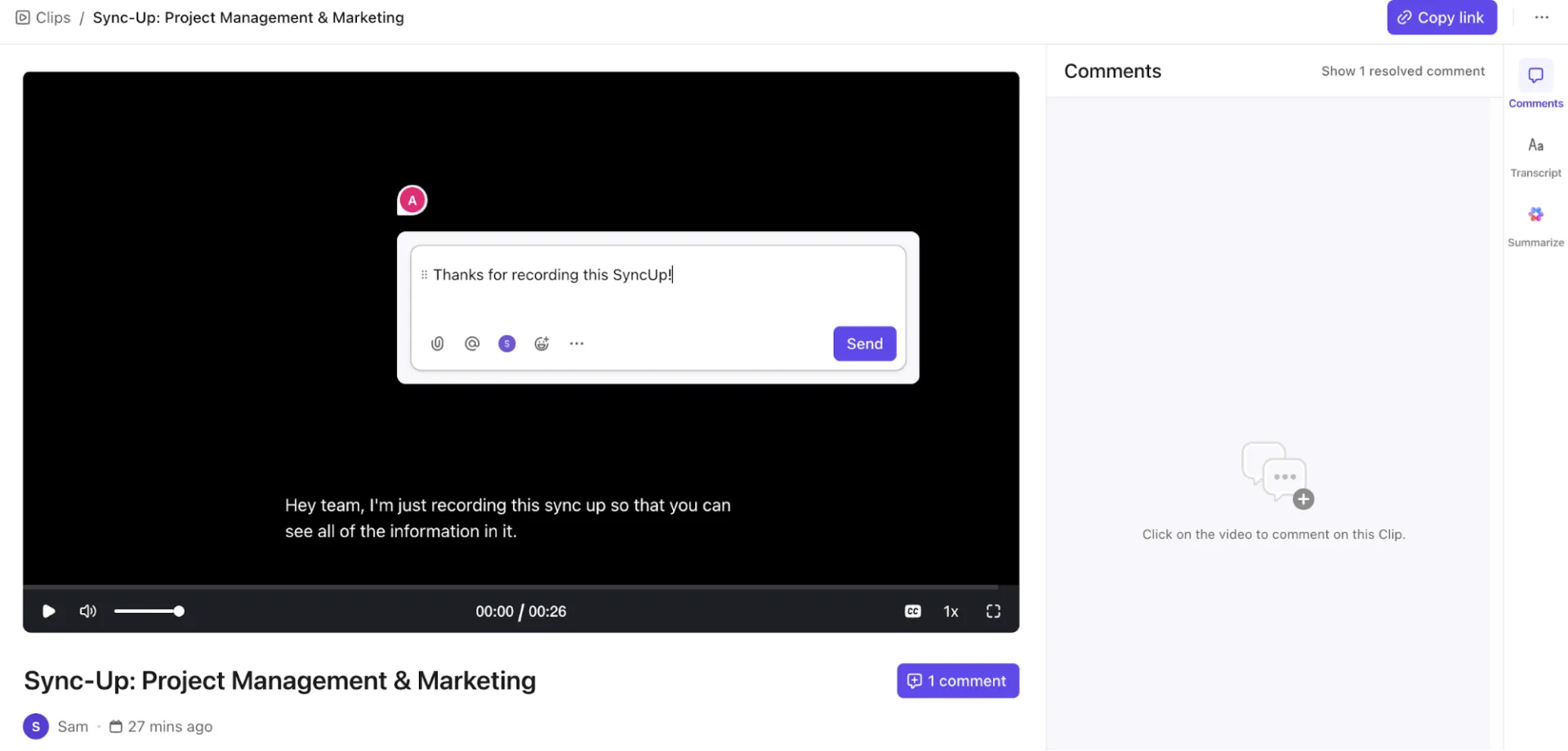 ClickUp SyncUp: Zoom에서 진행하는 내부 브레인스토밍 세션을 ClickUp SyncUp으로 대체하는 방법