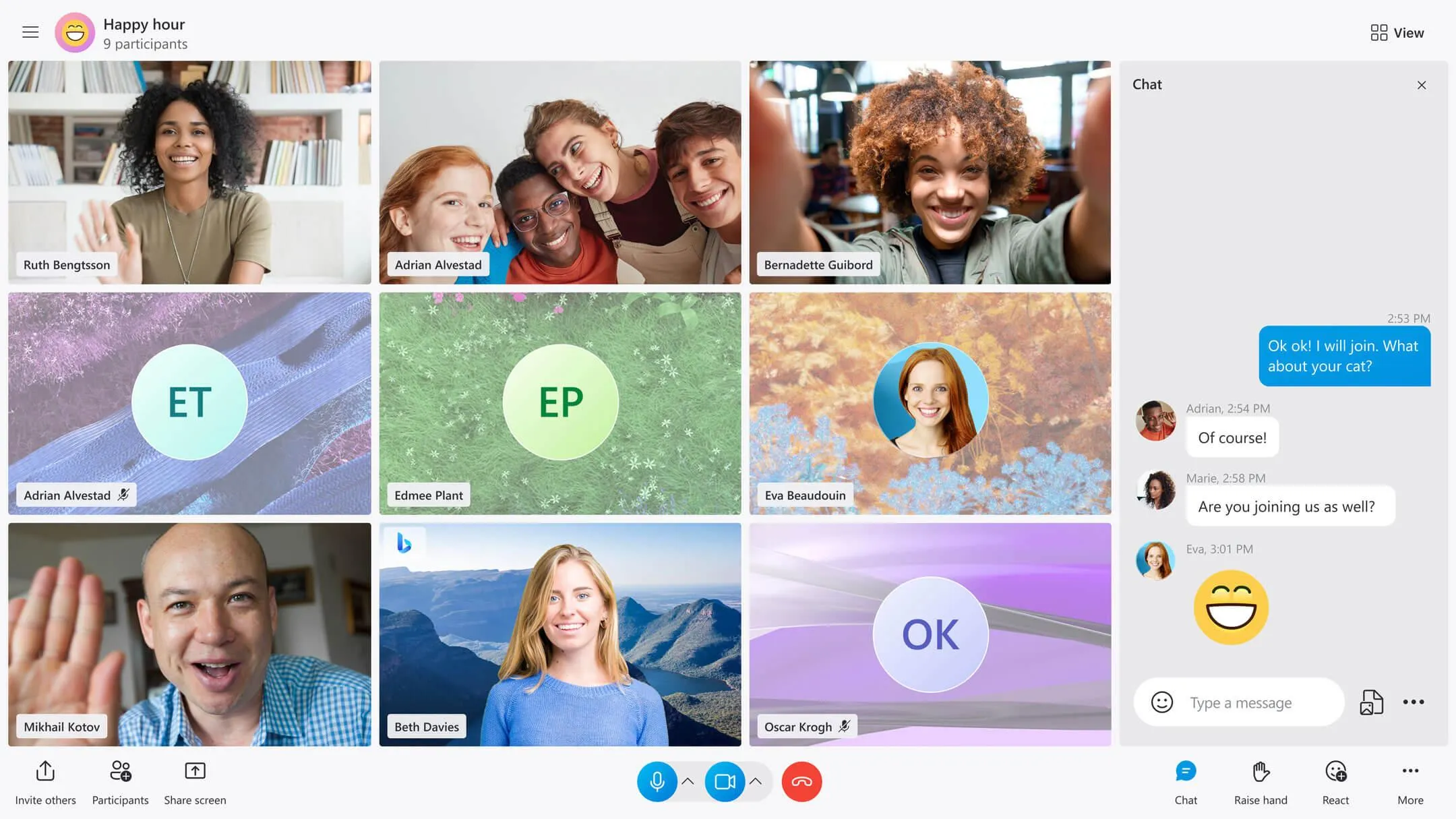 Panel de control de Skype__alternativa a Zoom