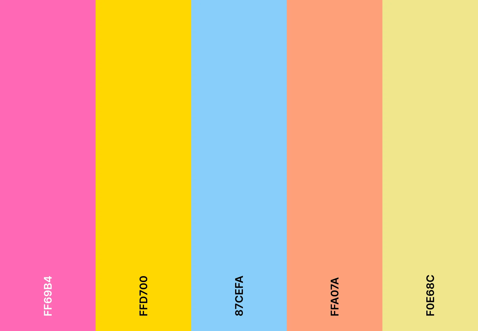 Farbschema „Candy Pop“