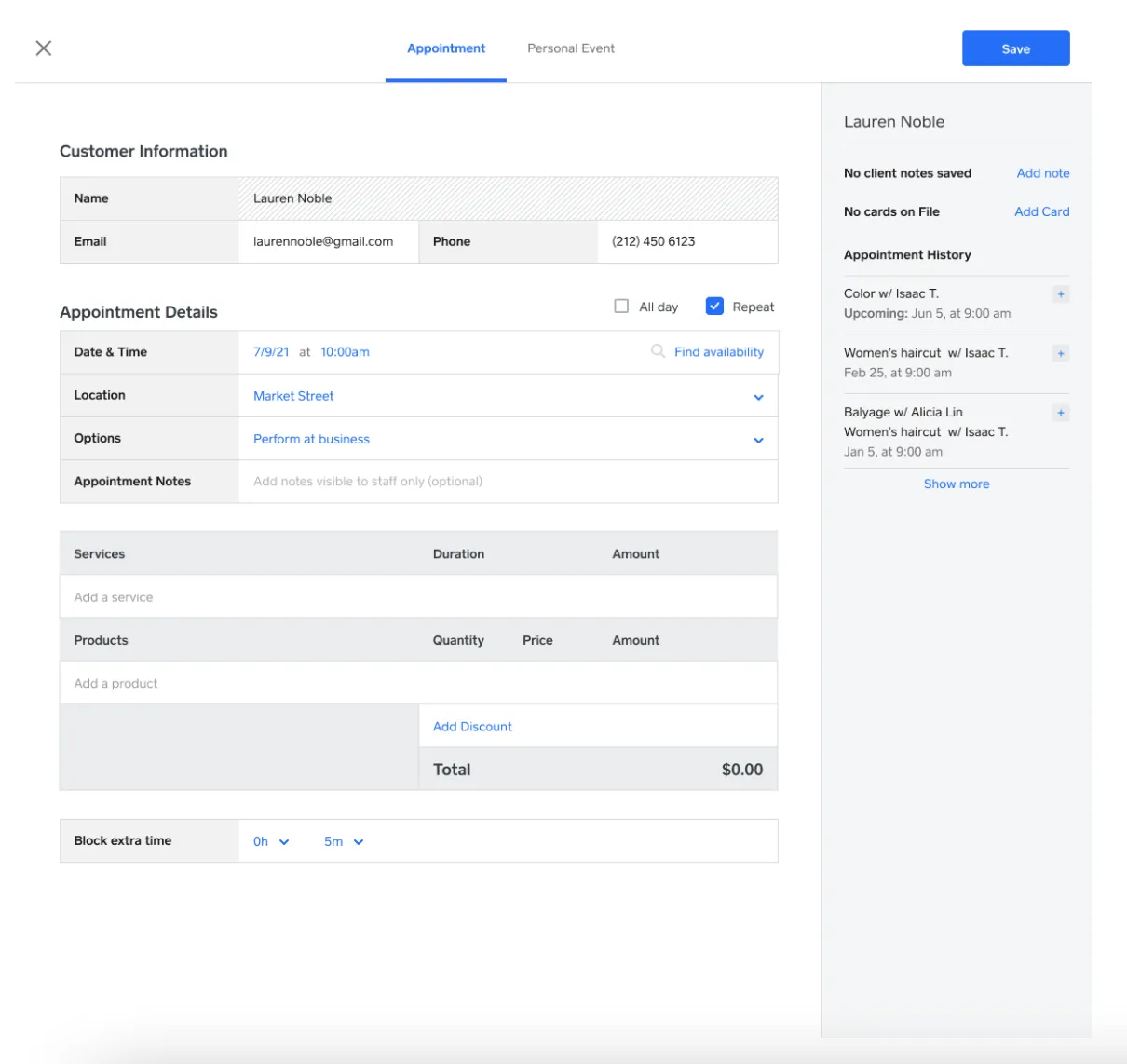 Square Appointments