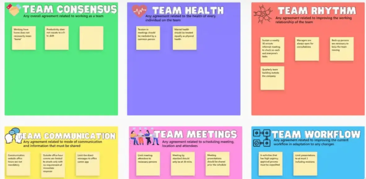 Plantilla de lluvia de ideas de ClickUp Squad
