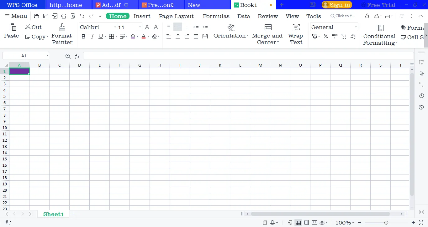 WPS Office Spreadsheets: Phần mềm thay thế Excel