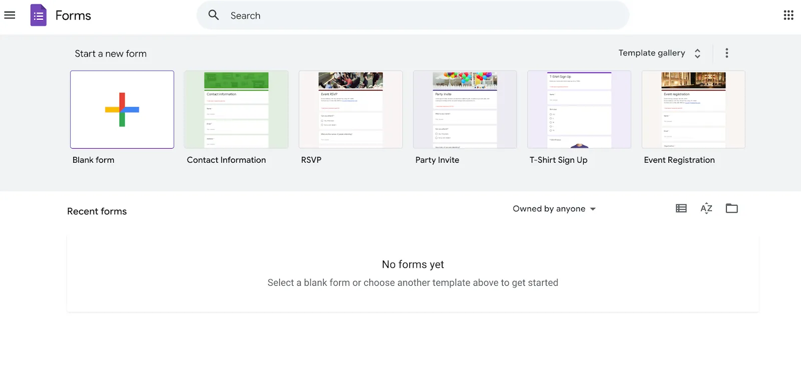Como alterar a imagem do cabeçalho do Google Form passo 1