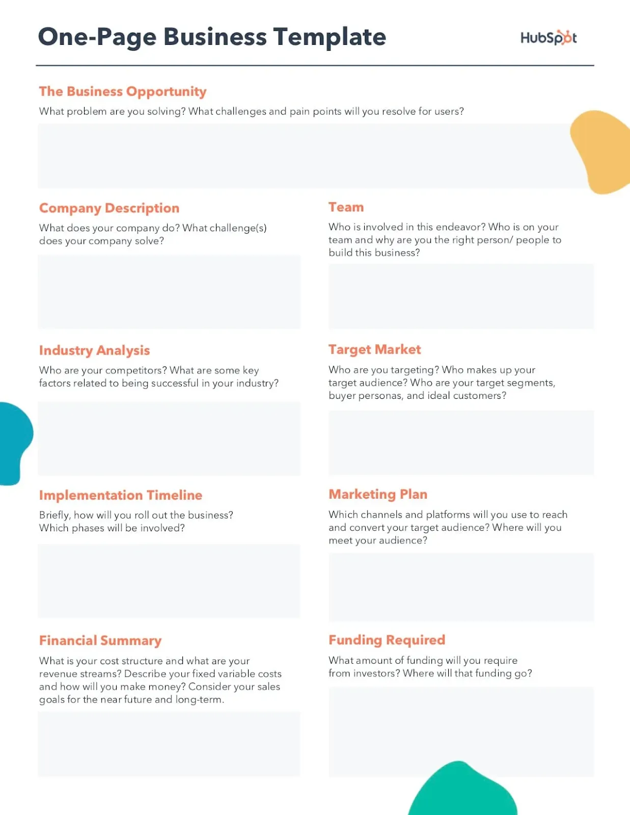 Mẫu Gói Doanh nghiệp Thương mại điện tử của HubSpot