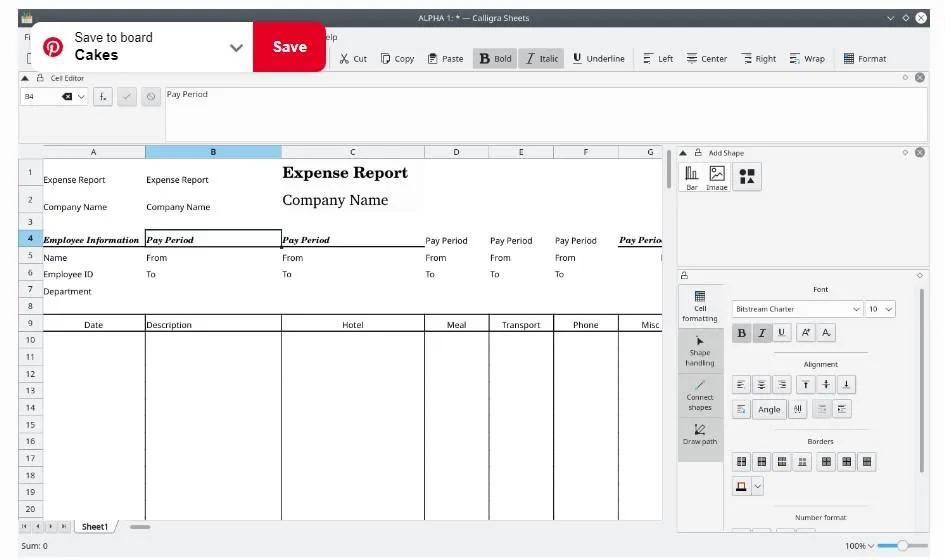 Алтернативи на Microsoft Office: Calligra Office