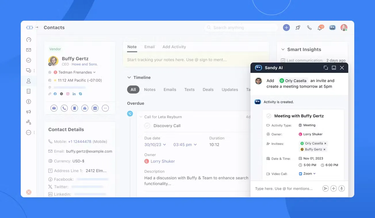 Salesmate – CRM dla agencji marketingowych