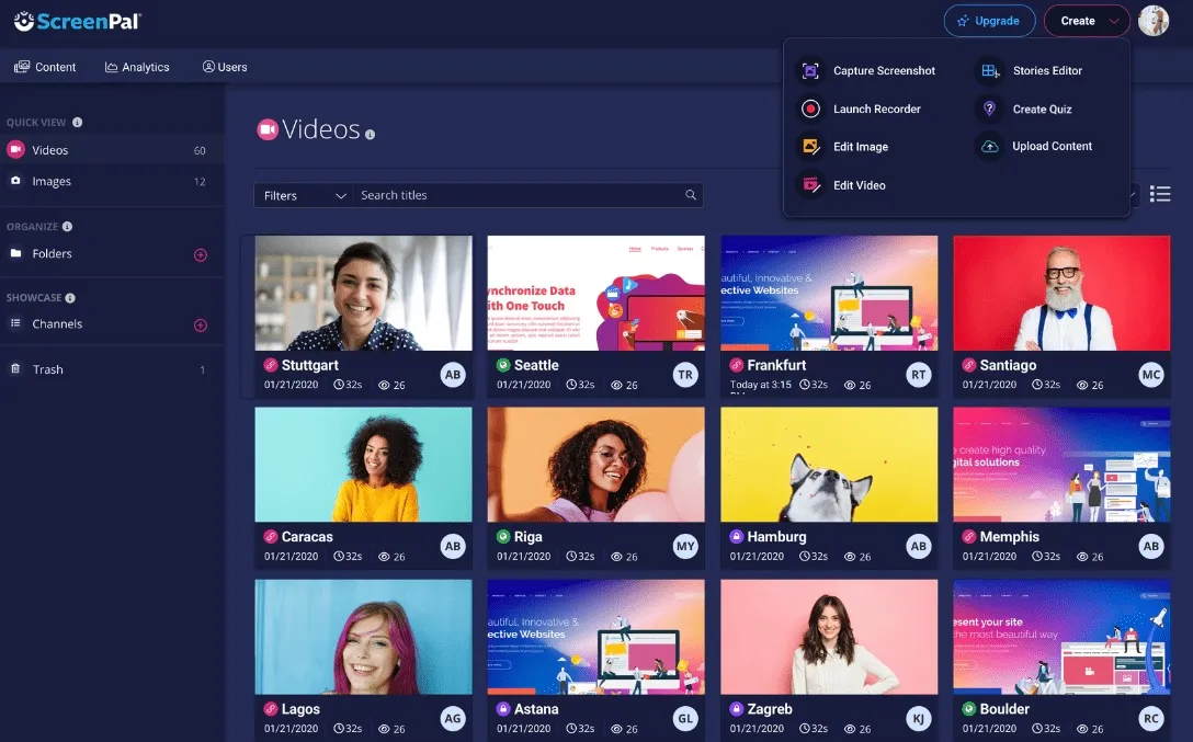 ScreenPal: Quay video trực tuyến với các tính năng nâng cao