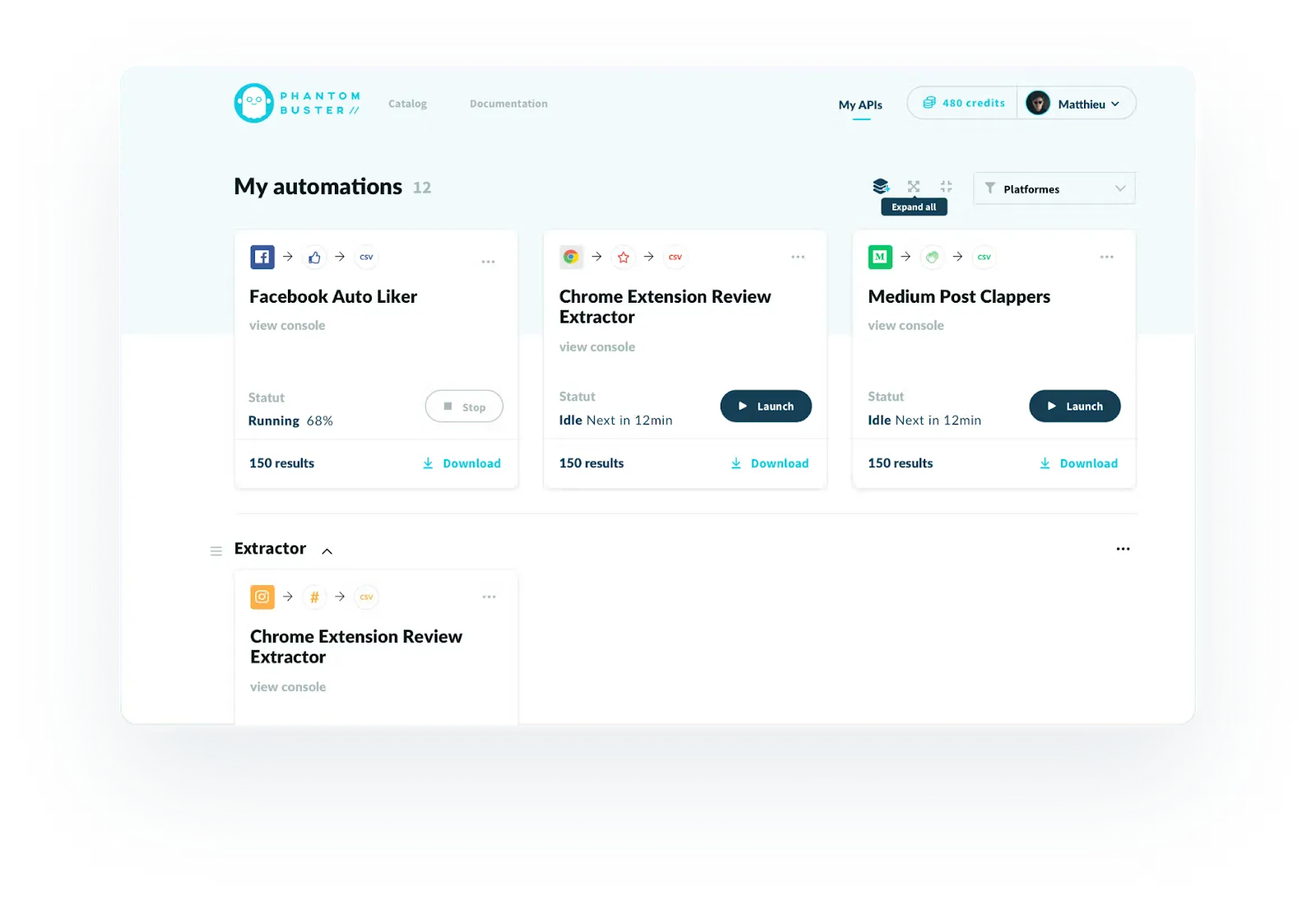 لوحة تحكم Phantombuster: هل LinkedIn Premium يستحق العناء؟