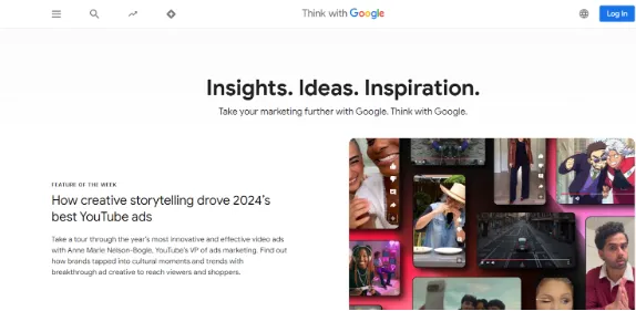 Think with Google: Best for understanding consumer behavior and industry trends