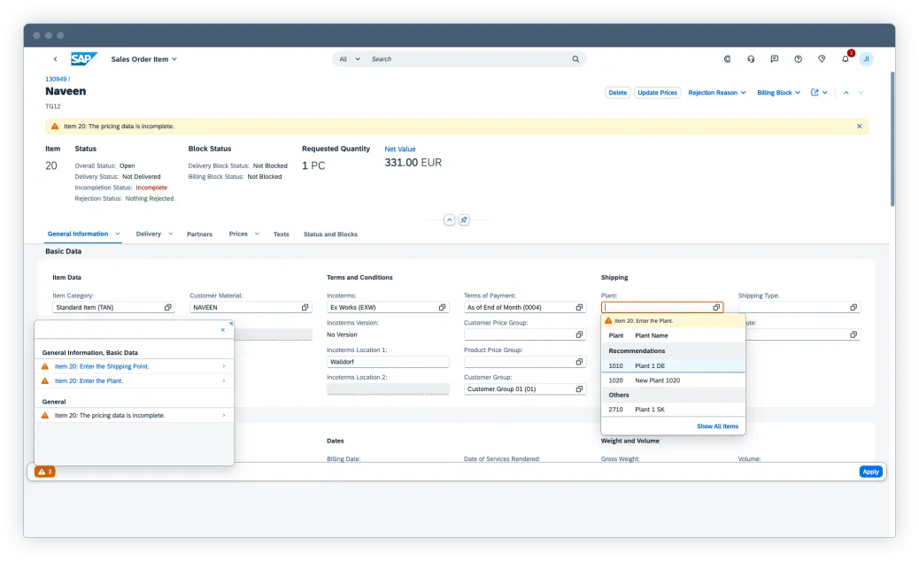 SAP Business AI