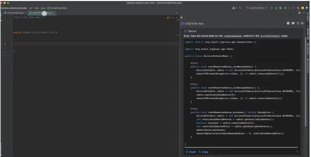 Loveable AI alternatívák: Tabnine – A legjobb automatizált kódszemélyre szabáshoz és webes integrációhoz