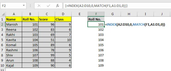Exemplo de fórmulas do Excel: Dica do Excel