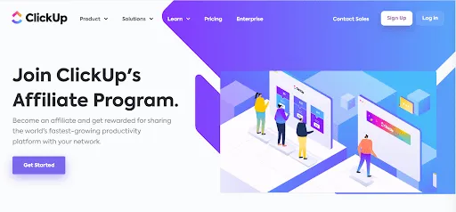 Participe do Programa de Afiliados da ClickUp e ganhe comissões por apresentar a ClickUp ao seu público.