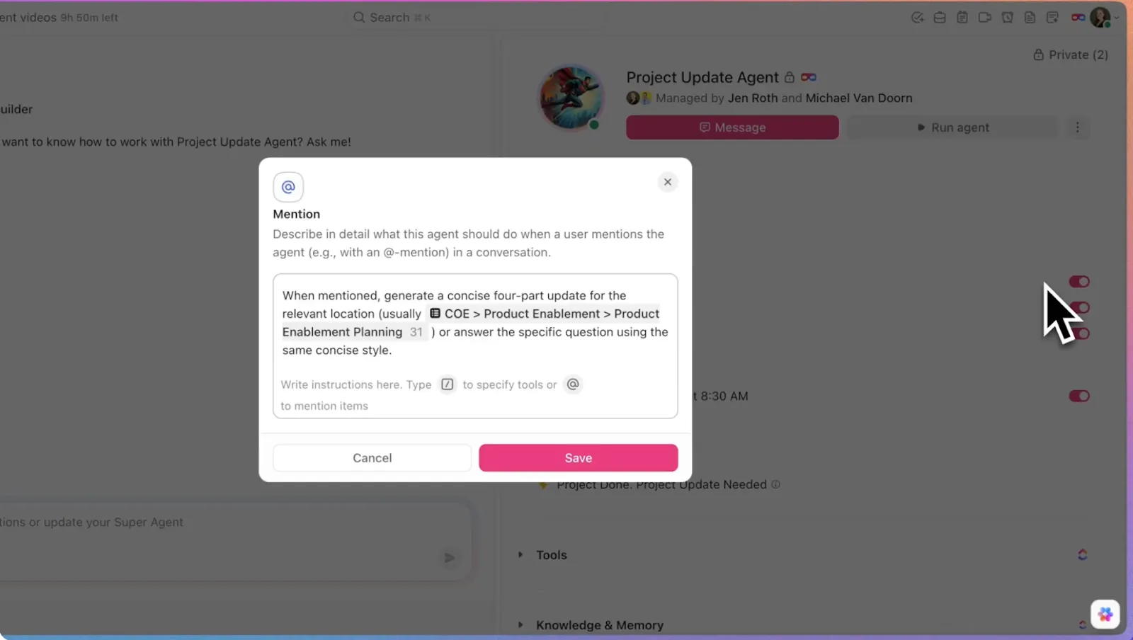 Clickup Automations: วิธีที่ Clickup ใช้ระบบอัตโนมัติสำหรับงานเพื่อขจัดความจำเป็นในการอัปเดตโครงการด้วยตนเอง