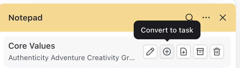 Zamień swoje notatki w zadania w ClickUp Notepad: Google Keep kontra Evernote