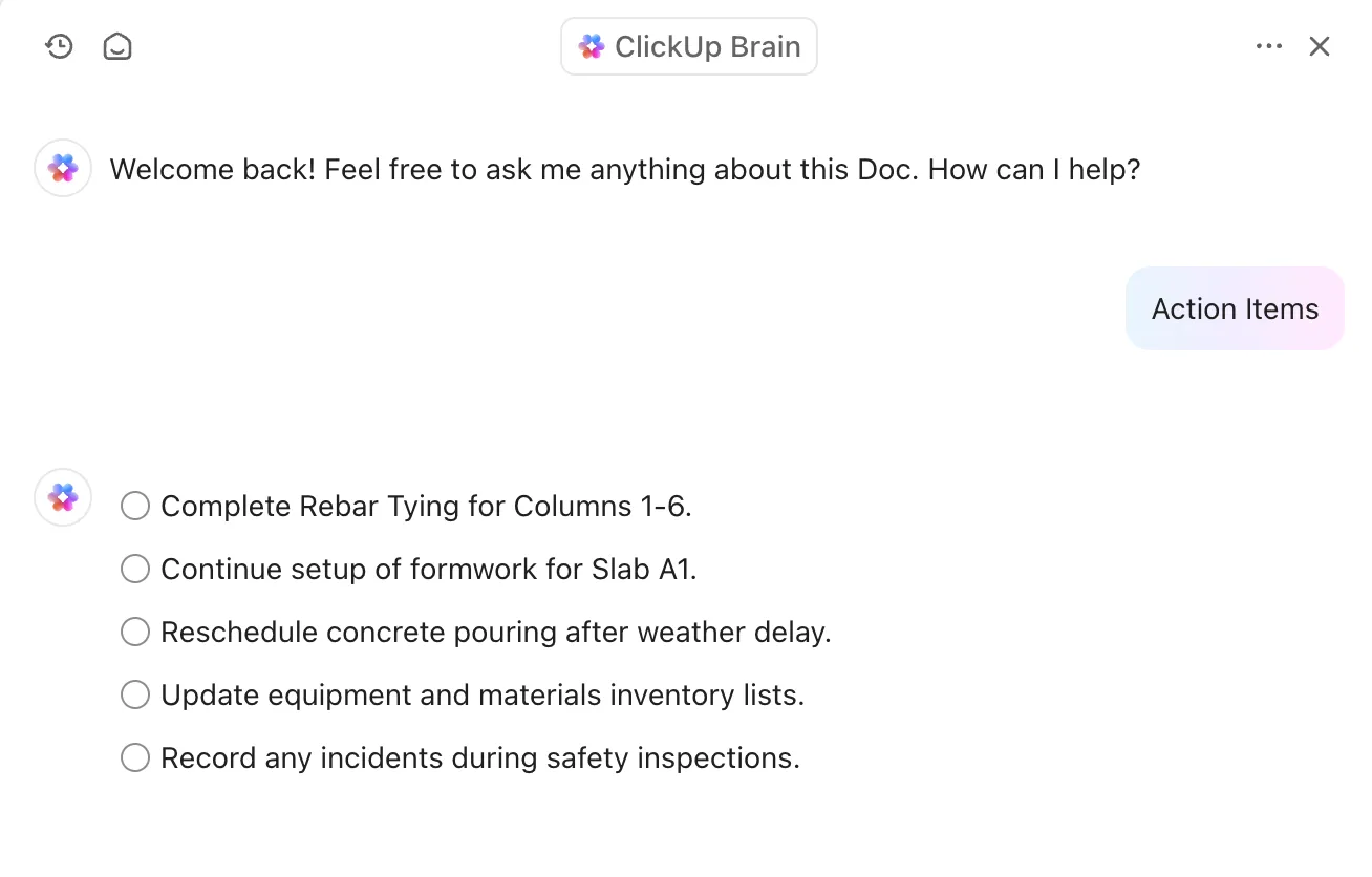 ClickUp Brain