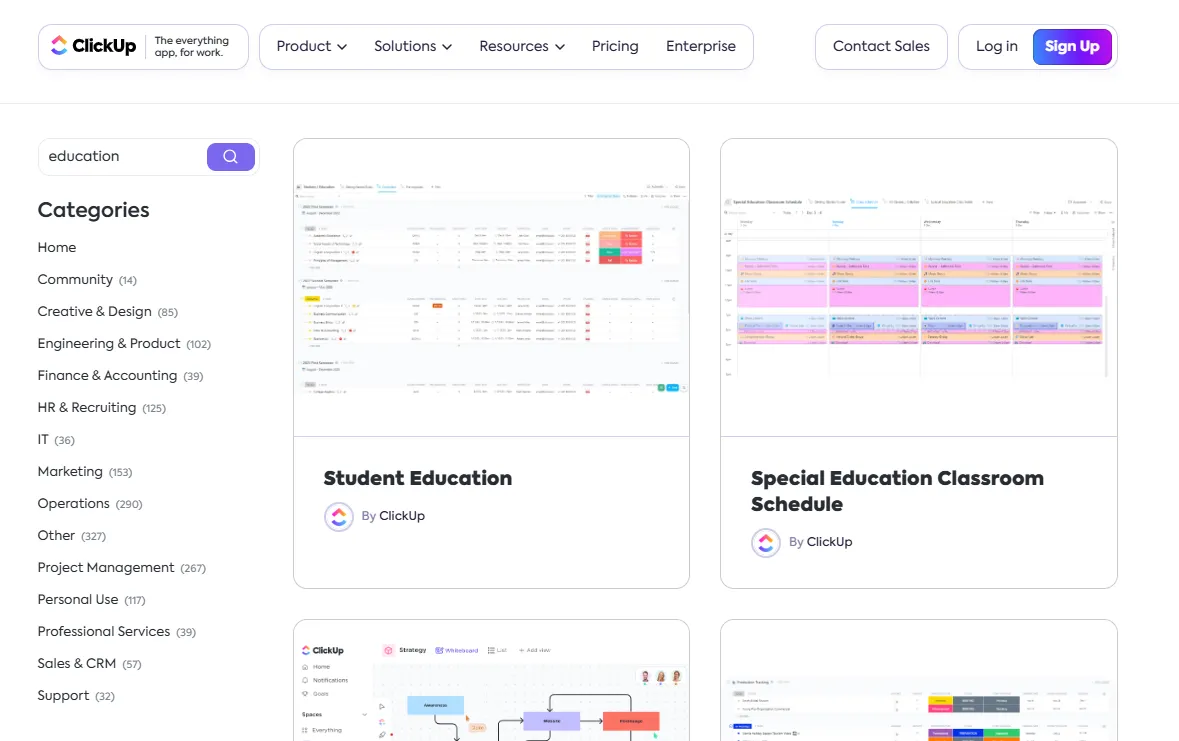 ClickUp : invites IA pour les enseignants