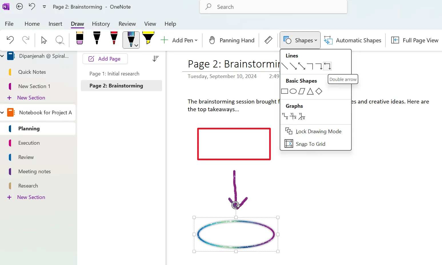 Jak organizovat OneNote – vývojový diagram