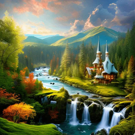 Paesaggio stravagante