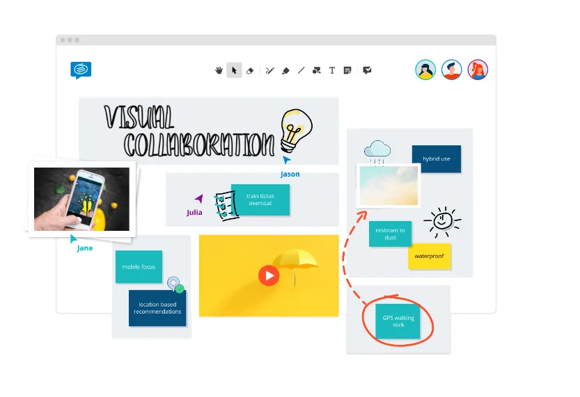 Capture d'écran de Conceptboard