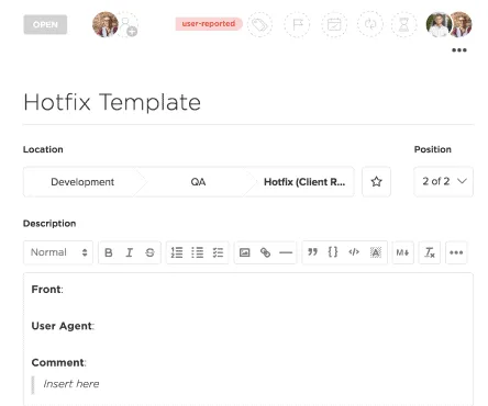 Modèles de tâches ClickUp : comment développer votre agence de marketing