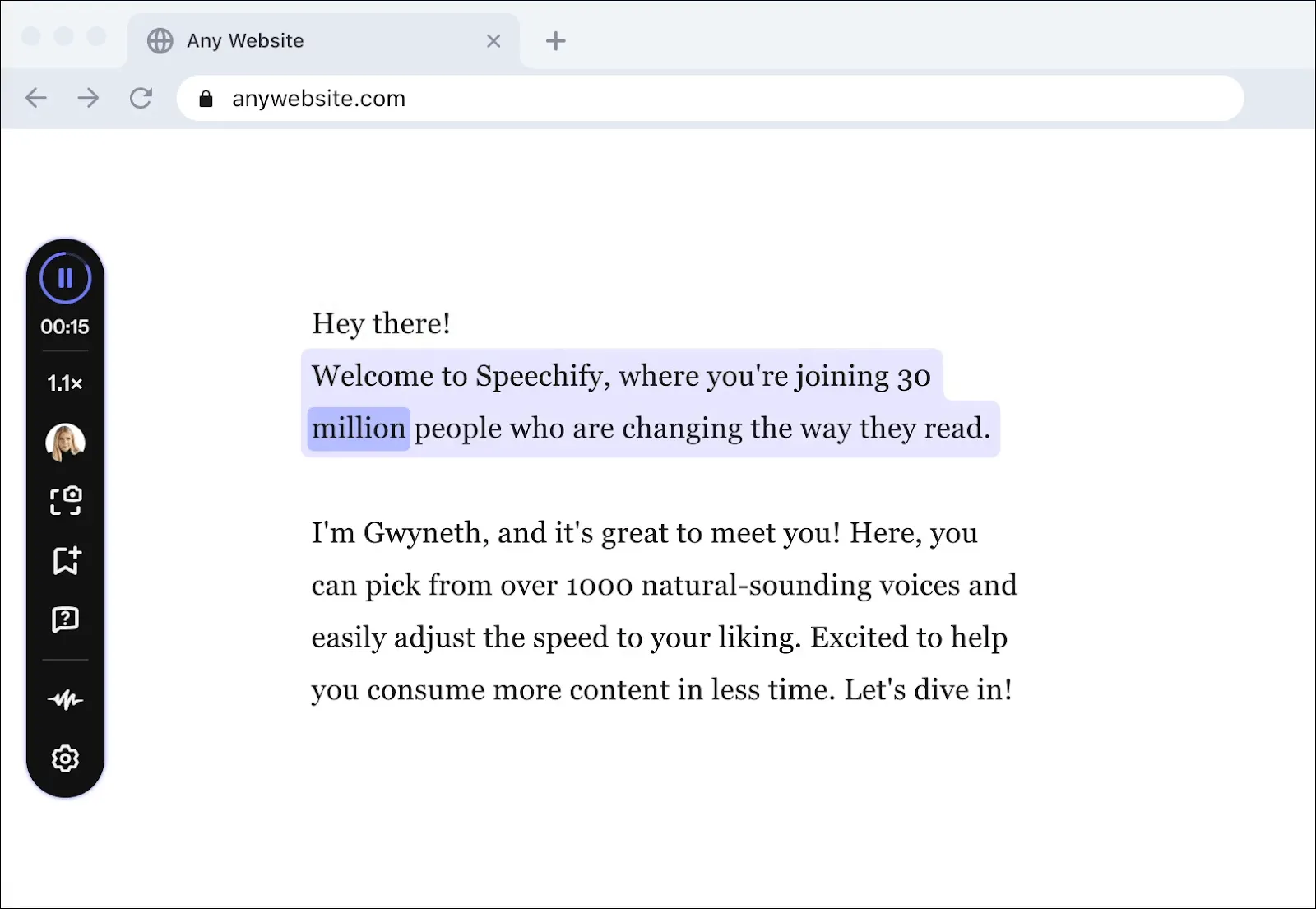 Speechify: Ekstensi Chrome untuk Produktivitas