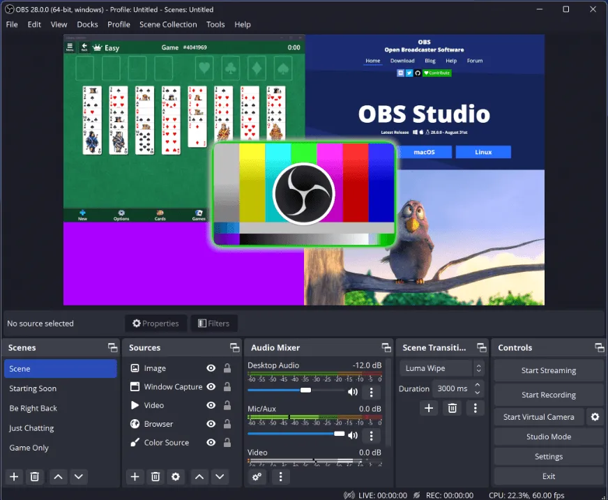 OBS Studio, une alternative à Snagit