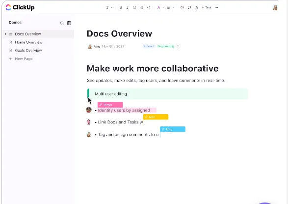 ClickUp Docs: Política de cancelamento