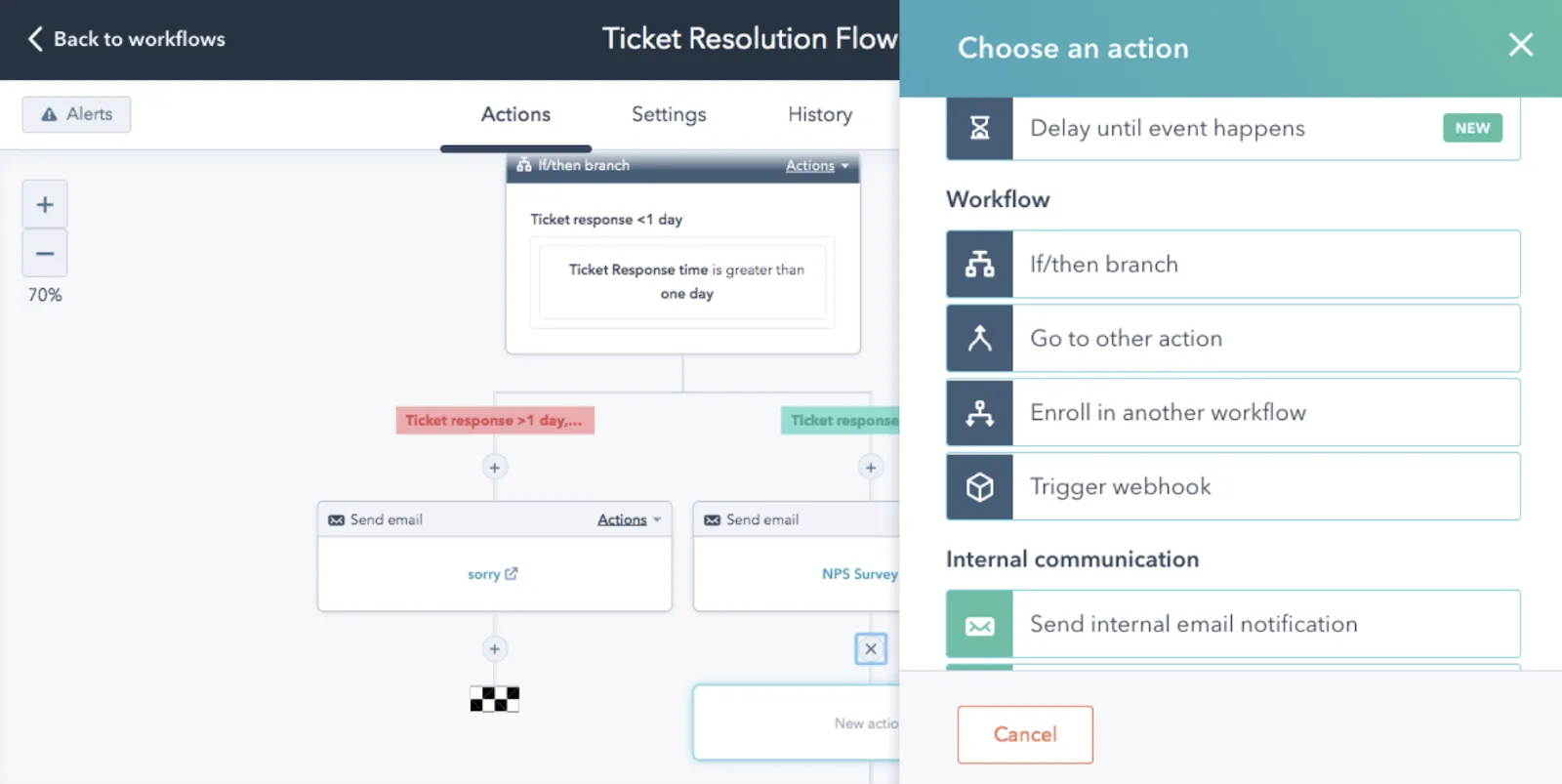 Software de experiência do cliente HubSpot