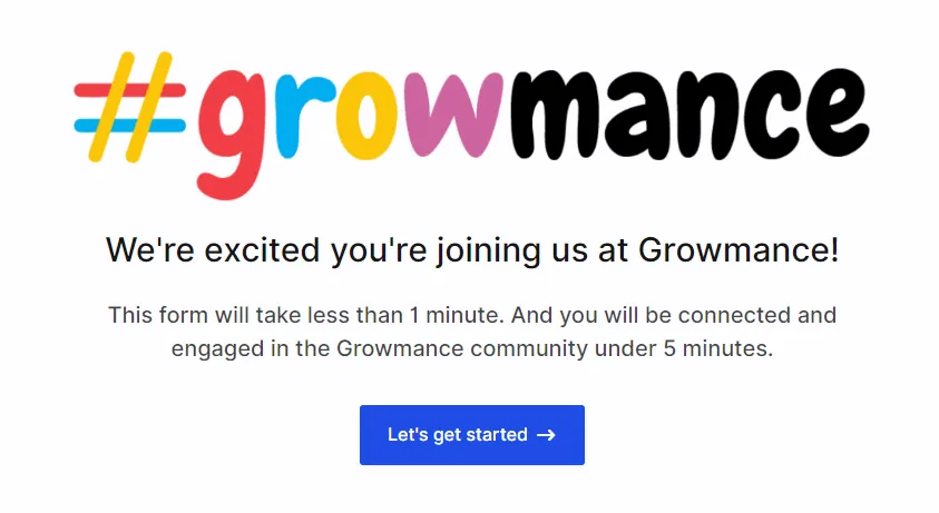 Growmance